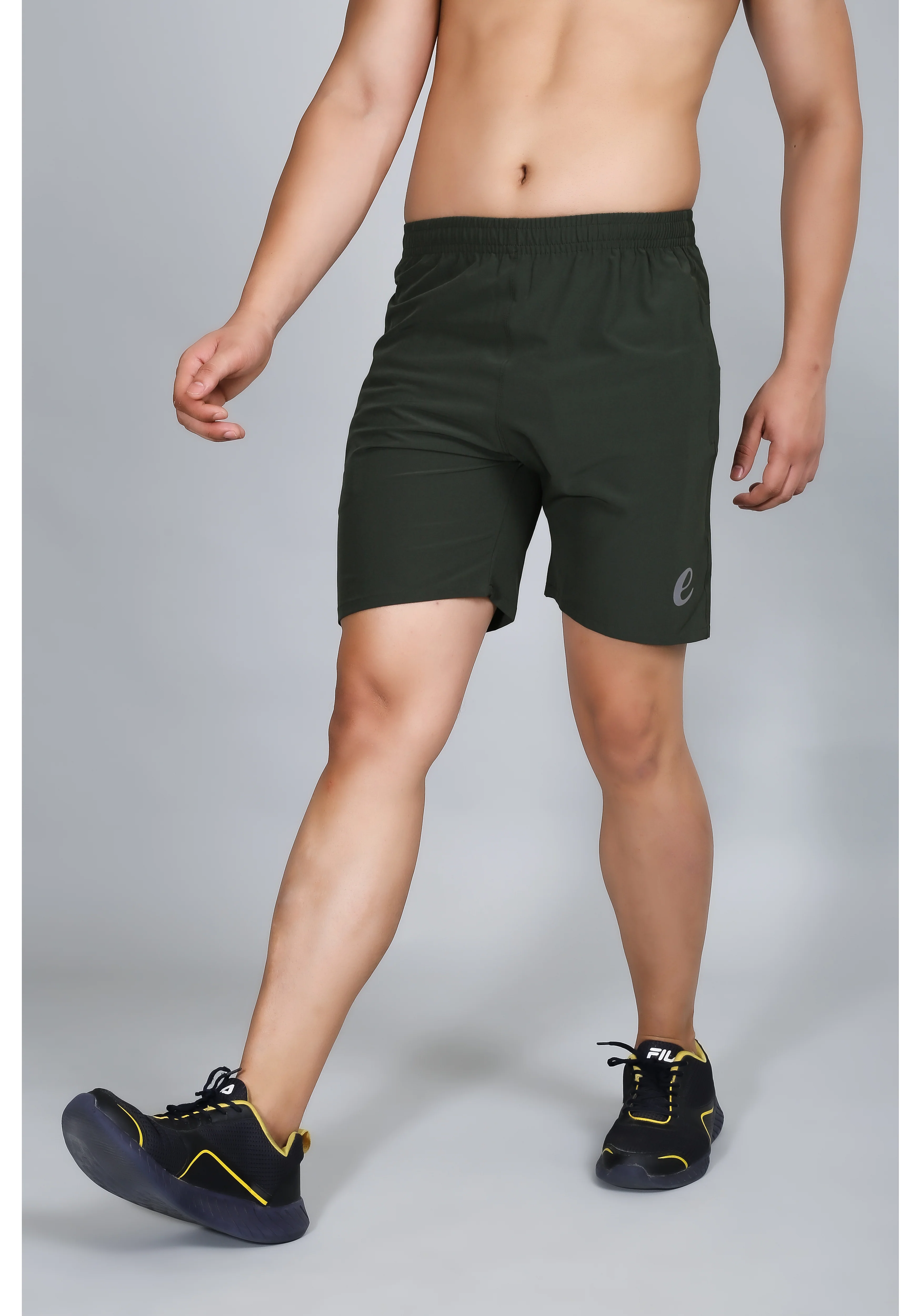 Ethan Solid Men Plain Sports Shorts - Image 25